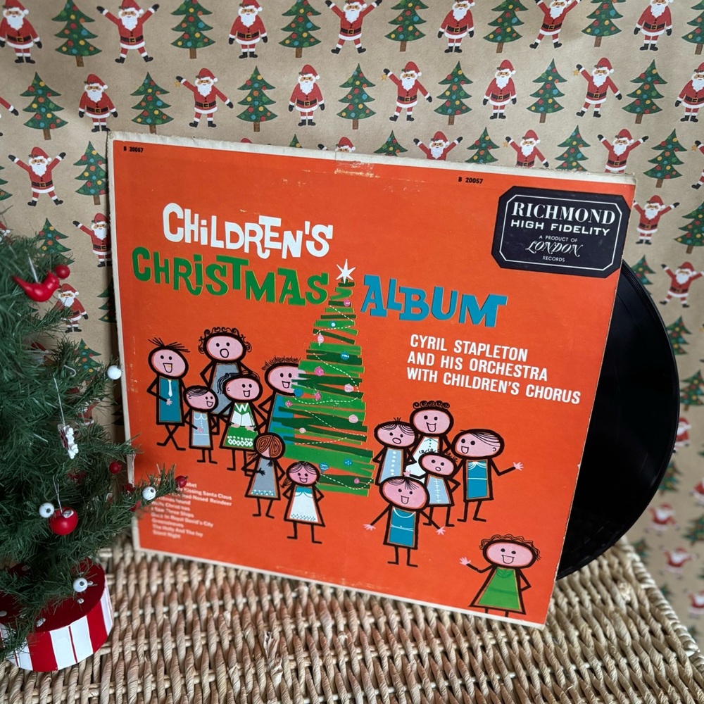 50's "Children's Christmas Album" - 50's Cyril Stapleton - 50's Christmas Record